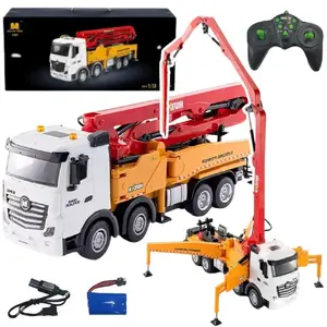 HUINA 22742 Remote Controlled Concrete Mixer Truck 1:18 Scale