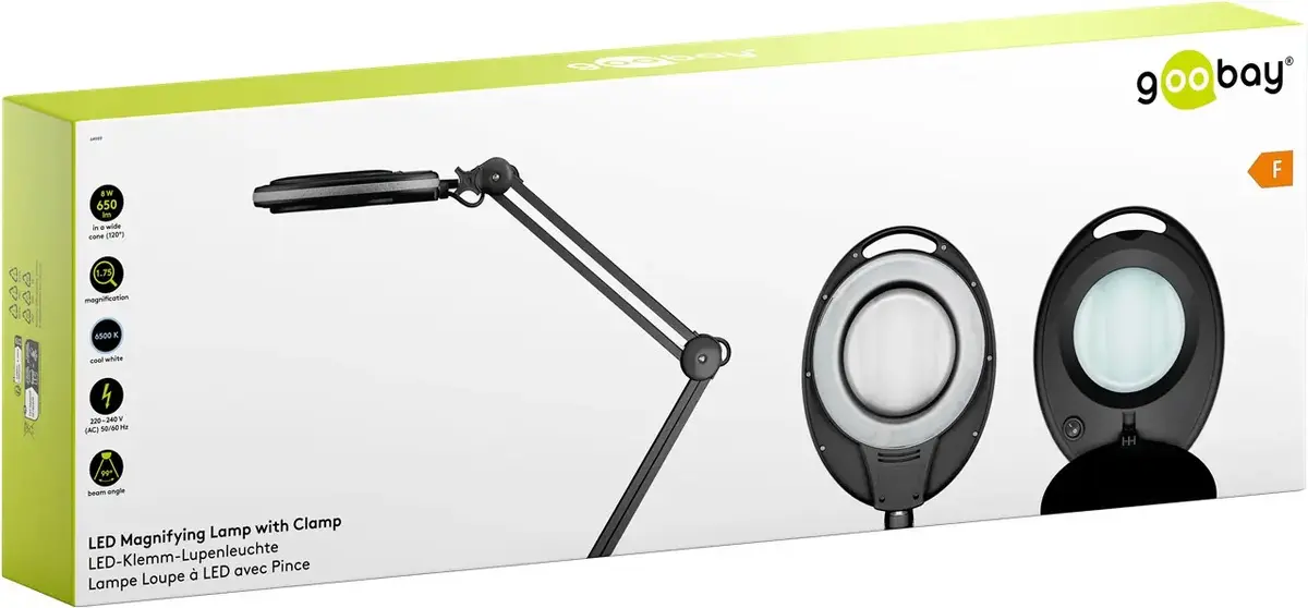 Goobay 64989 palielināmā lampa ar LED Photo 7