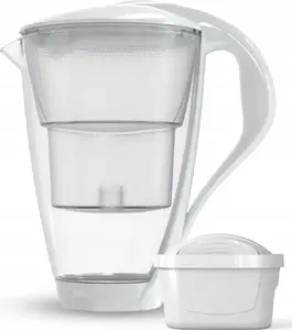Dafi Crystal LED Unimax ūdens filtrēšanas krūze 2L balta