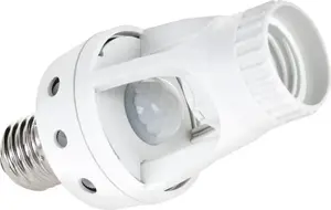 KEMOT URZ3149-1 Light Bulb Socket with 360-Degree Motion Sensor
