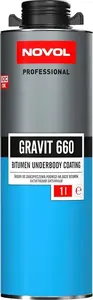 Novol 660 Bituminous Underbody Coating for Spray Gun 1L