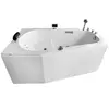 AMUE-007B Left Asymmetrical Massage Bathtub 170x100 cm Photo 3