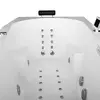 AMUE-007B Left Asymmetrical Massage Bathtub 170x100 cm Photo 6