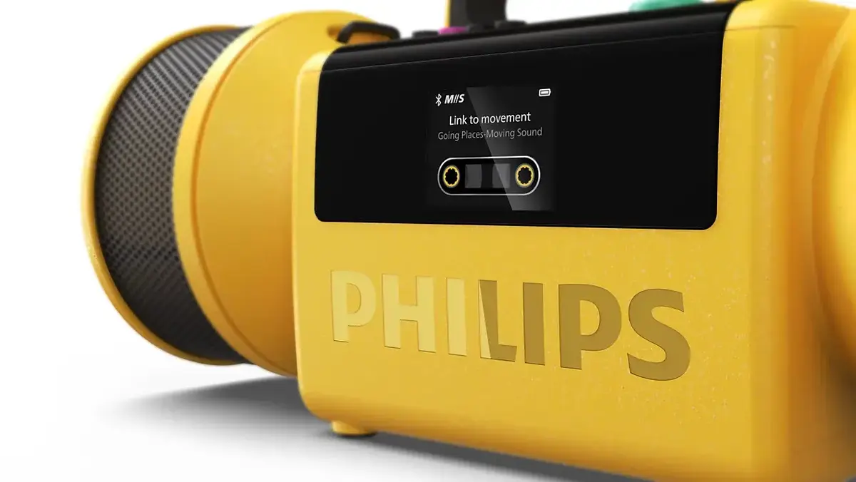 Philips The Tube TAMS80Y/00 Portable Stereo Speaker Photo 5