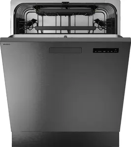 Asko DBI344IB.BS Undercounter Full Size Dishwasher with Stainless Steel Door, 14 Place Settings, 42 dB Noise Level, and A Energy Efficiency Class
