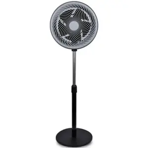Daewoo DW9004 30 cm black pedestal fan