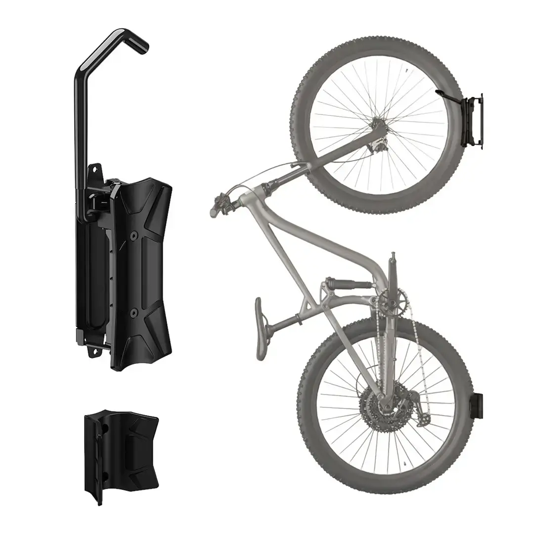 Maclean MC-171 Wall-Mounted Bike Rack | Vertical Hanger Photo 11