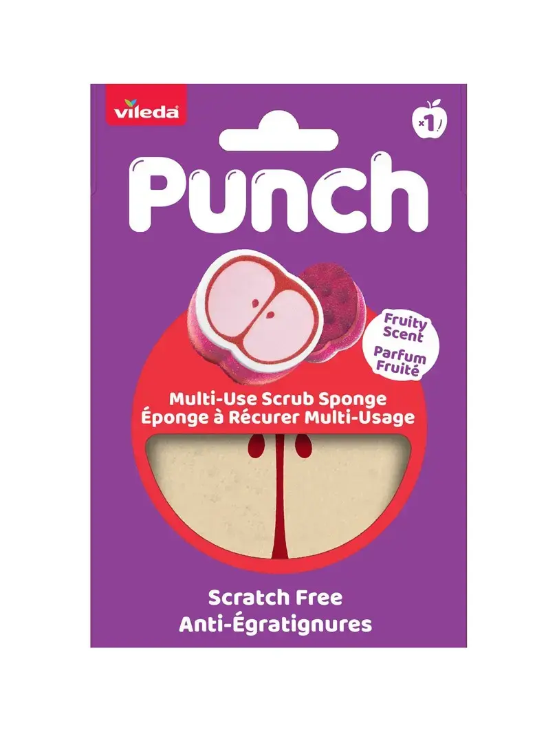 Vileda Punch universālais sūklis - Ābols Photo 2