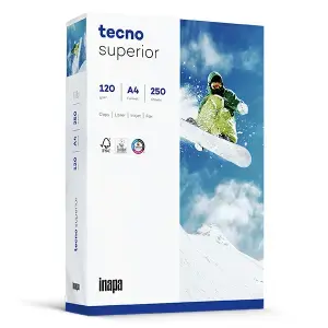 tecno Superior A4 drukas papīrs, 250 loksnes, balts