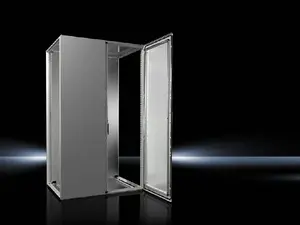 Rittal VX 8208.000 Freestanding Enclosure, 2-Door, 1200x2000x800 mm, IP55, Grey