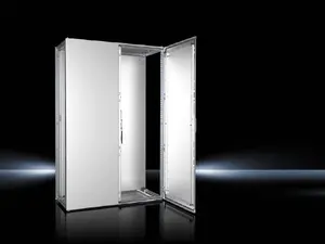 Rittal VX 8453.000 Freestanding Enclosure, 2-Door, IP55, Grey