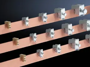Rittal SV 3450.500 Conductor Connection Clamp, 5 mm, Stainless Steel