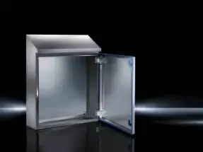 Rittal 1310.600 Hygienic Design Electrical Enclosure, Steel, IP66