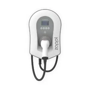 myenergi zappi V2 22kW Electric Vehicle Charging Station with 6.5m Type 2 Cable, 3-Phase, Wall-Mounted