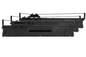 Черный картридж с лентой Epson для матричных принтеров, 3 шт., ресурс 5 миллионов символов