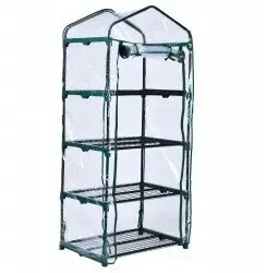 Dedra N04720 Garden Greenhouse with PVC Cover