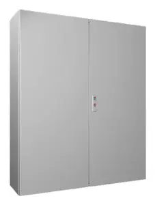 Rittal AX 1213.000 Two-Door Electrical Enclosure, Steel, IP55