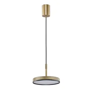 DOM piekaramā lampa 24W 3000K zelta krāsā