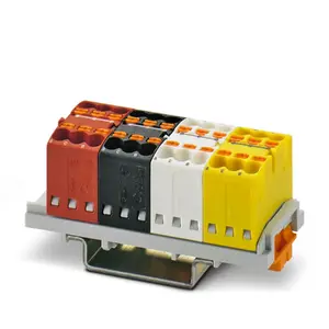 Phoenix Contact PTFIX 1,5-KNX-NS35 Spaiļu bloks 1.5 mm² montāžai uz NS 35 DIN sliedes