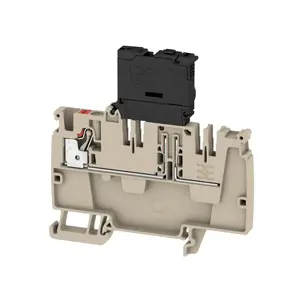 Клеммная колодка Weidmüller AAP21 4 FS 10-36V бежевая 500В