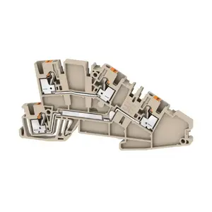 Клеммная колодка Weidmüller AITB 2.5 L-L Бежевый 400 В