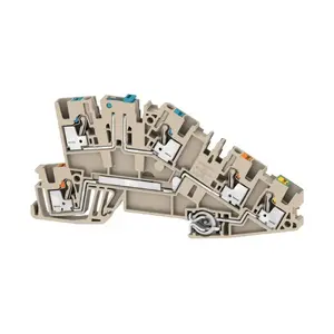 Клеммная колодка Weidmüller AITB 2.5 NDT-L-PE 3 Бежевый Номинальное напряжение 250В