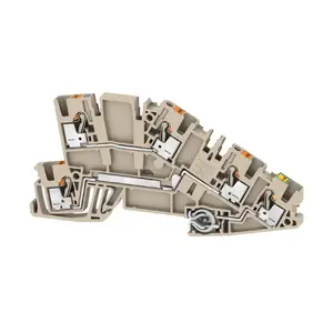 Клеммная колодка Weidmüller AITB 2.5 L-L-PE Бежевый 250В
