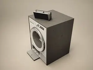 Self-cleaning lower lint filter