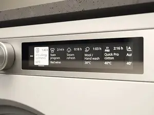 Full color TFT touch display
