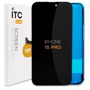 Запасной дисплей ReplaceBase для мобильного телефона Apple iPhone 15 Pro Черный