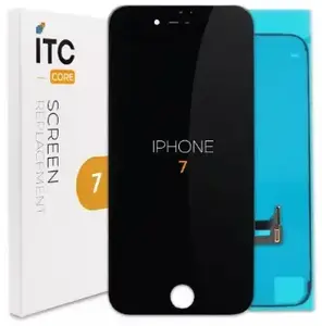 ReplaceBase Displejs Melns Apple iPhone 7 A1660 A1778 A1779 A1780 A1853 A1866
