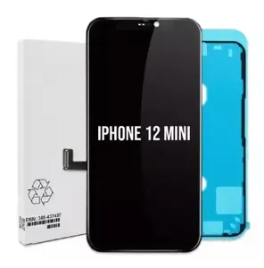 Запасной дисплей ReplaceBase Soft OLED для Apple iPhone 12 Mini A2399 A2176 A2398 A2400 Черный