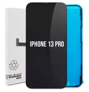 ReplaceBase RBSKU21094 Запасной экран дисплей черный Soft OLED с точной цветопередачей для Apple iPhone 13 Pro A2638 A2483 A2636 A2639 A2640