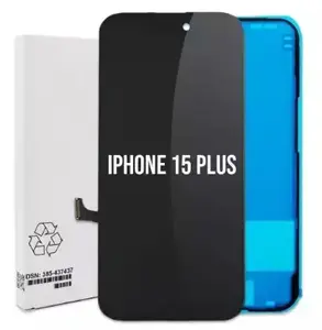 ReplaceBase Дисплей для Apple iPhone 15 Plus Soft OLED Точная цветопередача Черный RBSKU22394