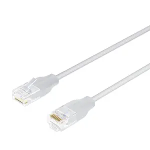 Lanview LightFlex CAT6 U/UTP tīkla kabelis 5M balts TPE bezhalogēnu RJ-45 10000 Mbit/s