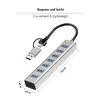 LogiLink UA0441 USB 3.0 centrmezgls ar 7 portiem Photo 4