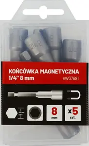 AWTools AW KOŃCÓWKA MAGNETYCZNA 1/4" 8mm AW37691