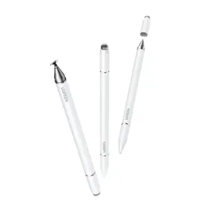 Magnetic Passive Stylus Pen with 3 Tips, White