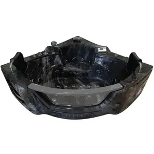 AMUE AMUS-1060-25 Two-Seater Massage Bathtub