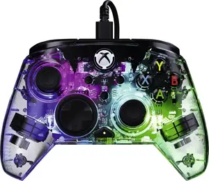 Turtle Beach Afterglow Wave Black Wired RGB Gaming Controller with Mappable Buttons, Hall-Effect Hair Triggers, Audio Controls and USB Type-C Connectivity for Xbox and Windows
