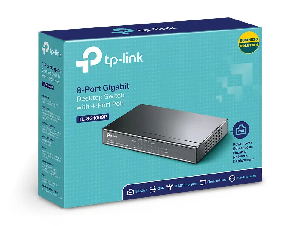 Коммутатор TP-Link TL-SG1008P Photo 5