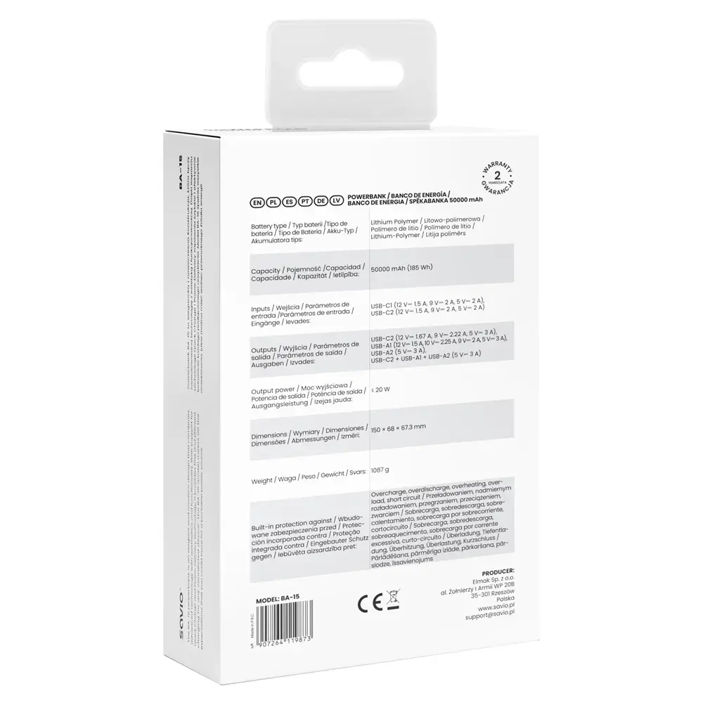 Savio BA-15 power bank BA-15 Photo 10