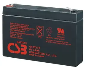 CSB GP672 аккумулятор для ИБП Герметичная свинцово-кислотная (VRLA) 6 V