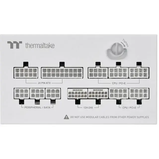 Блок питания Thermaltake Dockpower FI 750W Snow Photo 6