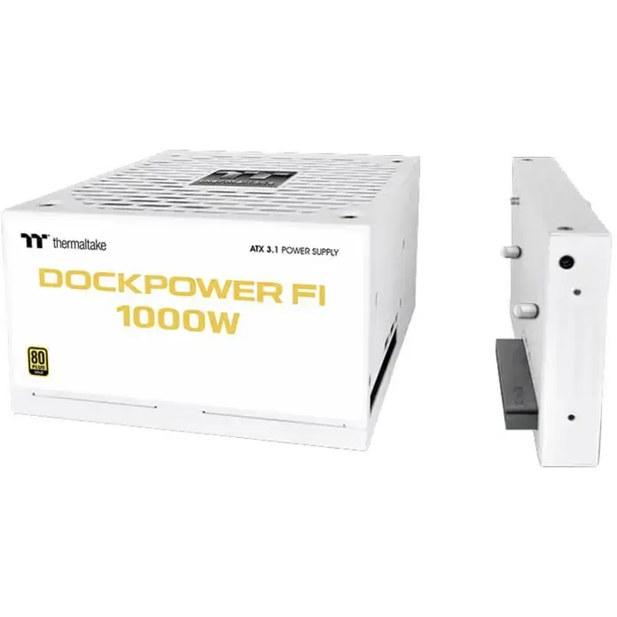 Блок питания Thermaltake Dockpower FI 1000W Snow Photo 3