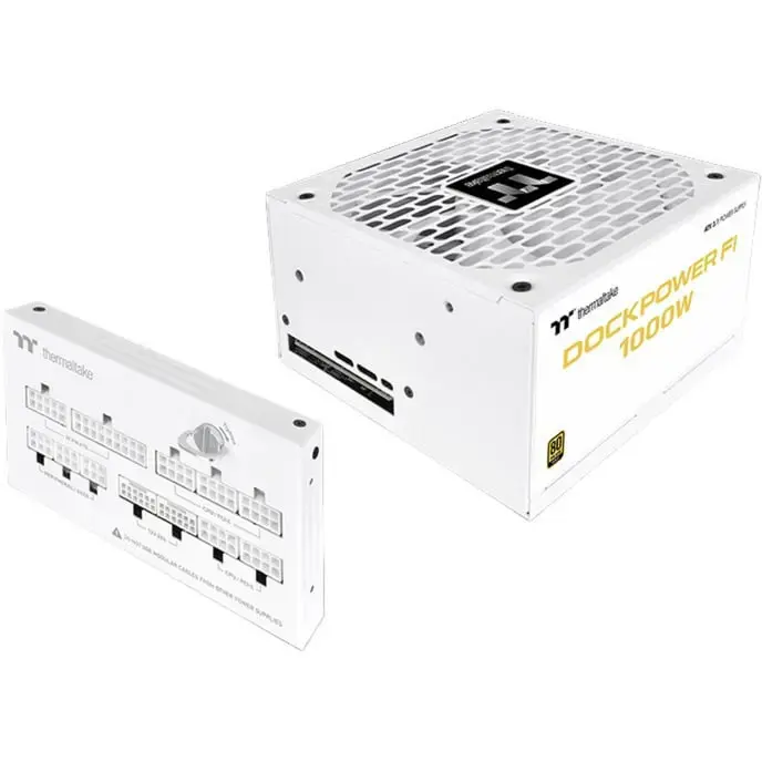 Блок питания Thermaltake Dockpower FI 1000W Snow Photo 4