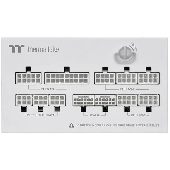 Блок питания Thermaltake Dockpower FI 1000W Snow Photo 6