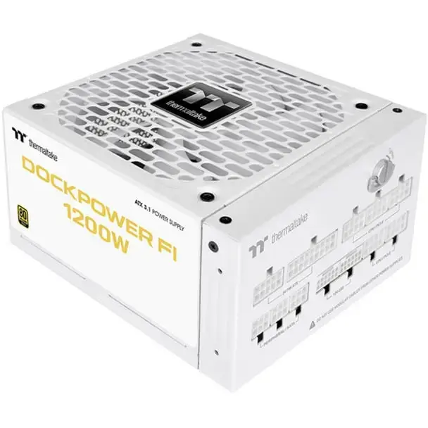 Блок питания Thermaltake Dockpower FI 1200W Snow Photo 5