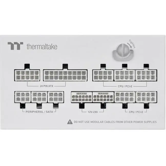 Блок питания Thermaltake Dockpower FI 1200W Snow Photo 6