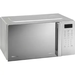Hisense H20MOMBS4HG Microwave Oven, 20L, Light Gray